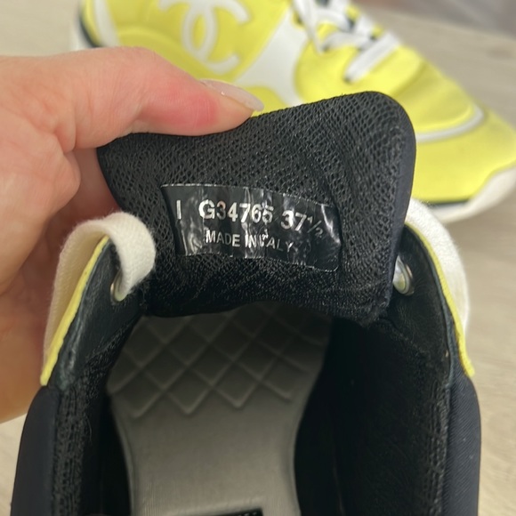 Chanel interlocking chunky sneakers - Picture 8 of 9